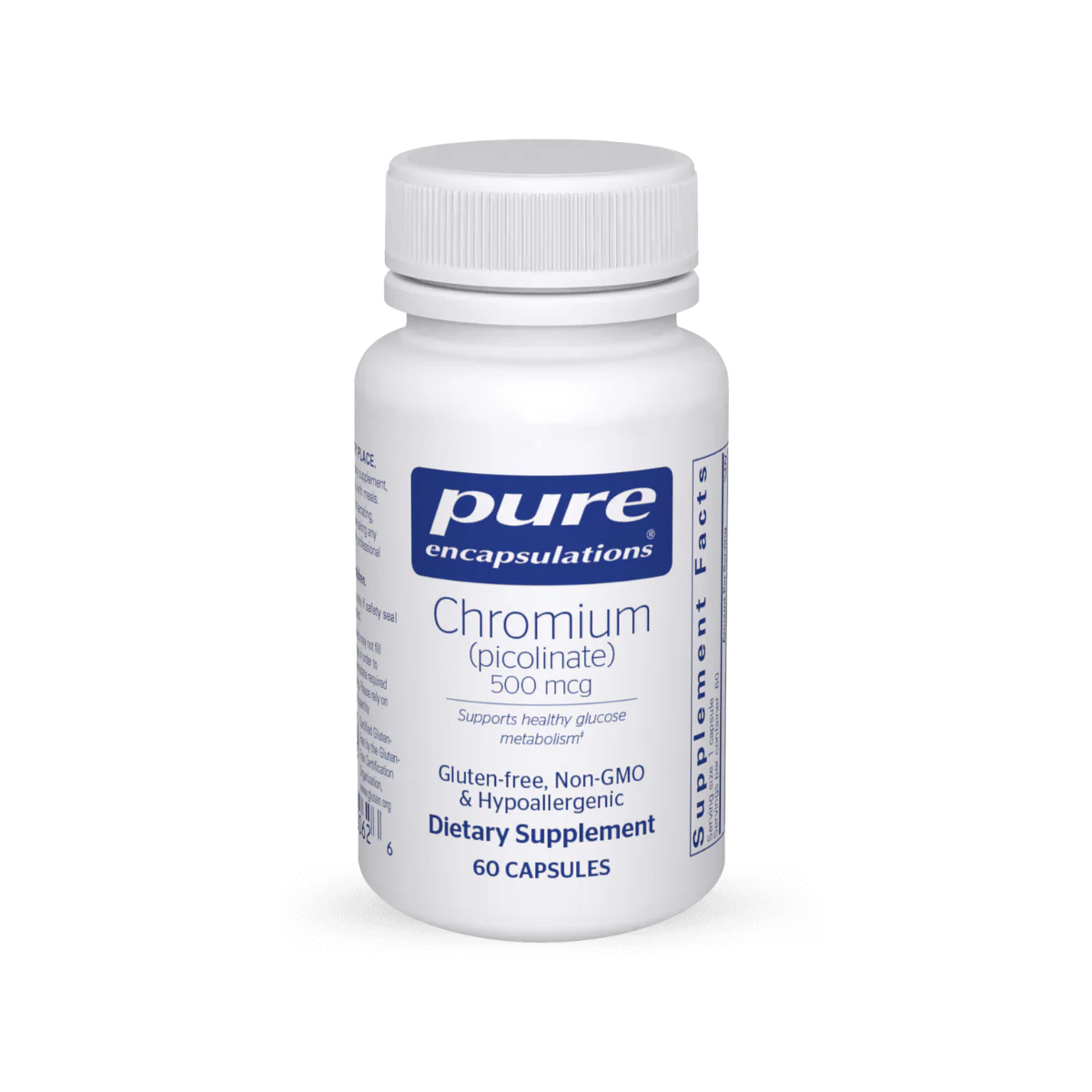 Chromium 500mcg by Pure Encapsulations